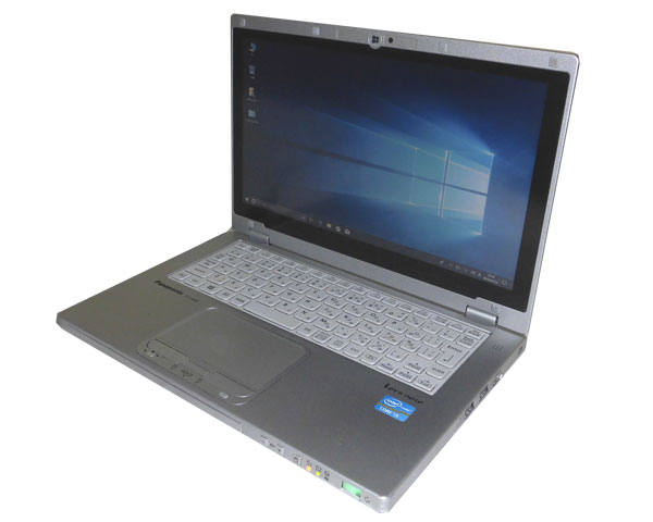 【JUNK】Windows10 Pro 64bit Panasonic Let'sNote CF-AX2 (CF-AX2SDBCS) Core i5-3337U 1.8GHz 4GB SSD 128GB 光学ドライブなし 無線LAN 11.3インチ 中古パソコン ノート レッツノート ACアダプタ付属なし