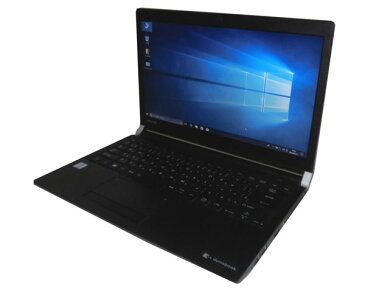 Windows10 Pro 64bit 東芝 dynabook R73/U 第6世代 Core i3-6100U 2.3GHz 4GB 500GB 光学ドライブなし 13.3インチ ビジネスモバイル 薄型・軽量 中古パソコン ノート