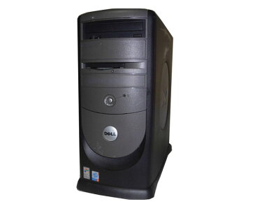 中古パソコン タワー型 WindowsXP DELL Dimension 8300 Pentium4-2.6GHz 2GB 80GB CD-ROM GeForce FX200