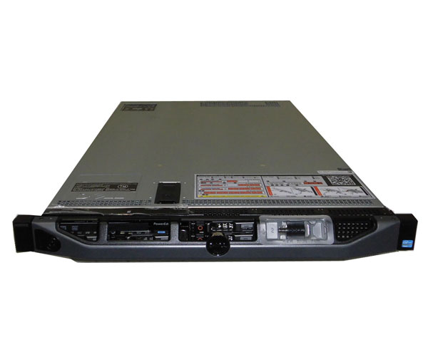 中古 DELL PowerEdge R620 Xeon E5-2640 2.5GHz 16GB 146GB×2(SAS 2.5インチ) AC*2 PERC H710 Mini