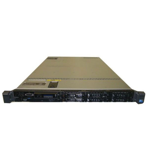 中古 DELL PowerEdge R610 2.5インチモデル Xeon L5630 2.13GHz×2 24GB 146GB×2 (SAS) DVD-ROM