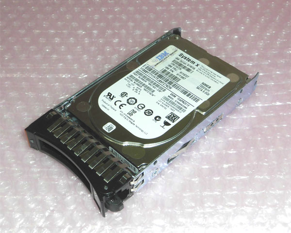 IBM 81Y9727(81Y3857) SATA 500GB 2.5インチ 7200rpm 6G 中古ハードディスク