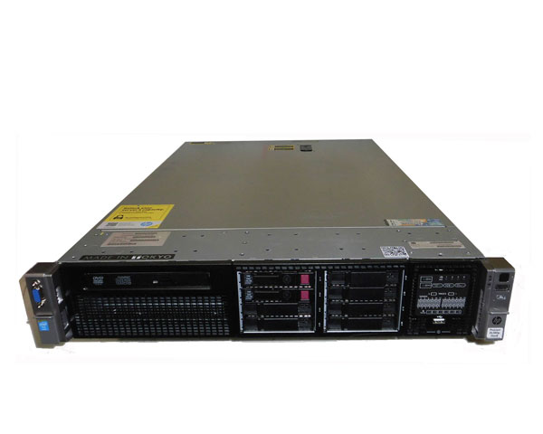 中古 HP ProLiant DL380p Gen8 653200-B21 Xeon E5-2650 2.0GHz 32GB 146GB×2 DVD-ROM AC*2