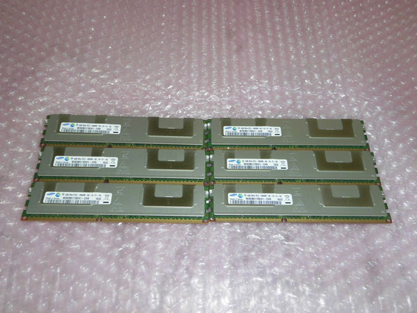 SAMSUNG PC3-10600R 24GB(4GB×6) 2R×4 富士通 