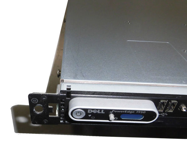 中古 DELL PowerEdge 1950-3 Xeon E5440 2.83GHz×2 16GB 300GB×1(SAS) DVD-ROM AC*2
