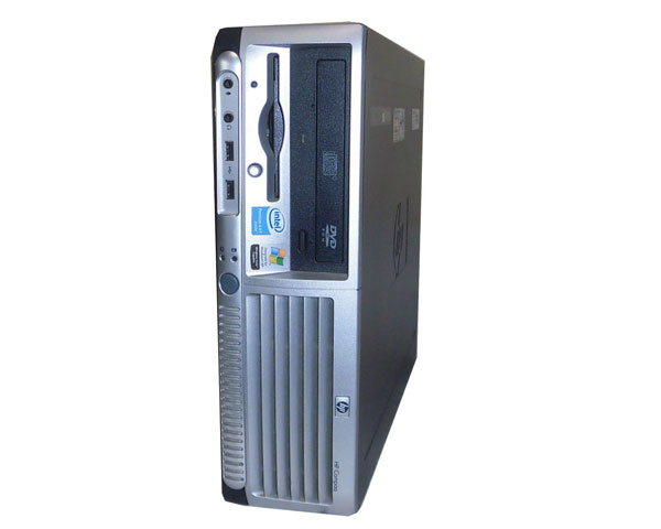WindowsXP HP dc7600 SFF AG229PA#ABJ Pentium4-2.8GHz 512MB 80GB DVD-ROM
