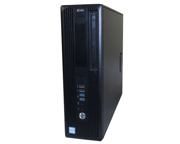 Windows10 Pro 64bit HP Workstation Z240 SFF (L8T14AV) Xeon E3-1230 V5 3.4GHz メモリ 8GB HDD 500GB(SATA) DVD-ROM Quadro K420