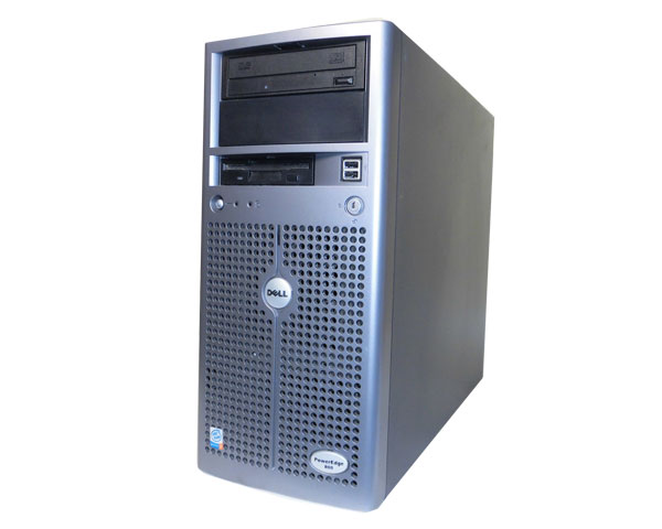 DELL PowerEdge 800 中古サーバーPentium 4-2.8GHz/2GB/160GB×1