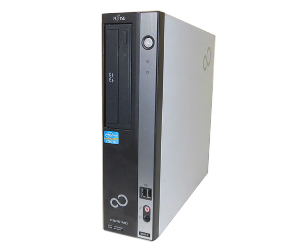 Windows7 富士通 ESPRIMO D581/C (FMVDG3R0E1) Core i5 2400 3.1GHz 4GB 160GB DVD-ROM 中古パソコン デスクトップ 本体のみ