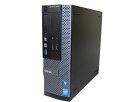 DELL OPTIPLEX 3020 SFF Windows7 Pro 32bit Core i5-4590 3.3GHz 4GB 500GB DVDマルチ 中古パソコン デスクトップ 本体のみ