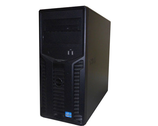 中古 DELL PowerEdge T110-2 Xeon E3-1220 3.1GHz メモリ 16GB HDD 1TB×2(SATA) PERC H200