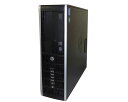 Windows7 Pro 32bit HP Compaq 6200 Pro SF Core i3-2120 3.3GHz メモリ 4GB HDD 250GB(SATA) DVD-ROM 中古パソコン デスクトップ 本体のみ 中古PC