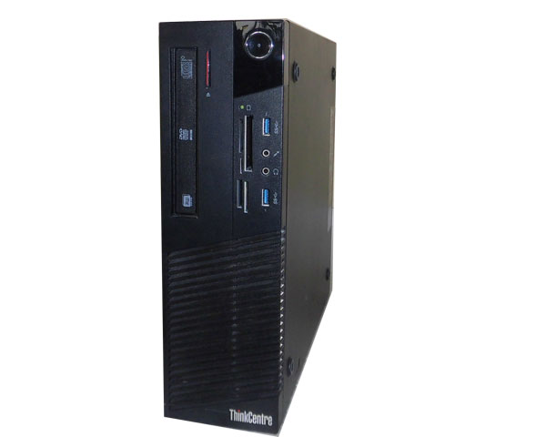 Windows10 Pro 64bit 高性能 省スペース型 中古パソコン デスクトップ 本体のみ Lenovo ThinkCentre M83 10AH-A0DHJP Core i5 4570 3.2GHz/4GB/500GB/DVDマルチ