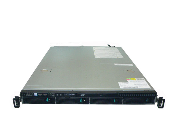 中古 HITACHI HA8000/RS110 BM1 (GQB111BM-UNENNNV) Xeon E3-1220 V3 3.1GHz メモリ 4GB HDD 500GB×2(SATA 3.5インチ) DVD-ROM