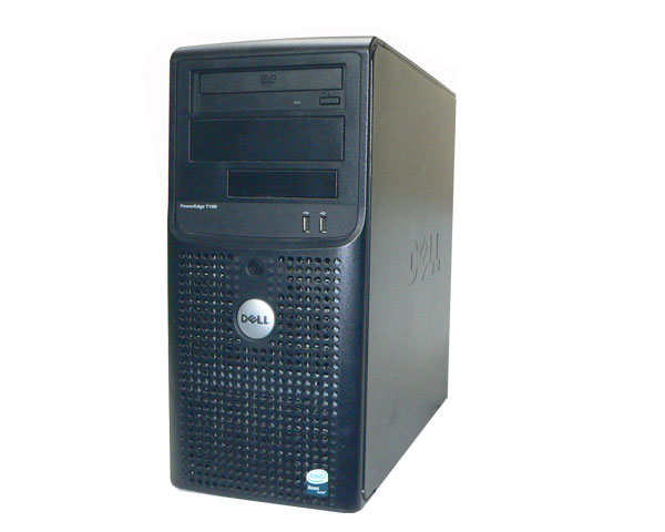 中古 DELL PowerEdge T100 Xeon X3330 2.66GHz メモリ 2GB HDD 160GB 2 SATA DVD-ROM