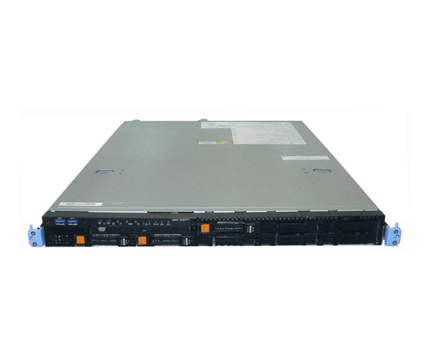 中古 NEC Express5800/R110h-1(N8100-2323Y) Xeon E3-1230 V5 3.4GHz メモリ 8GB HDD 300GB×3 (SAS 2.5インチ) DVD-ROM