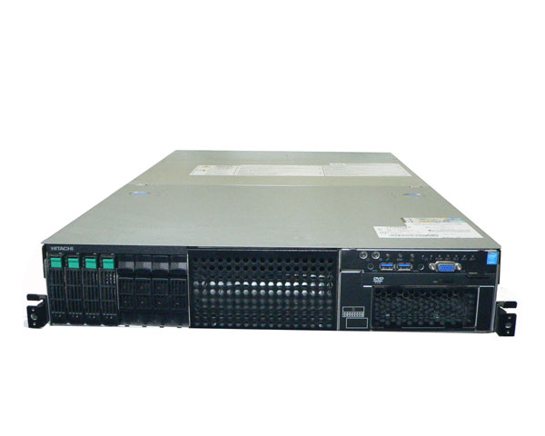 中古 HITACHI HA8000/RS220 AN1 GUB221AN-DANCNNM Xeon E5-2637 V3 3.5GHz 4C メモリ 48GB HDD 300GB 4 SAS 2.5インチ DVD-ROM AC*2