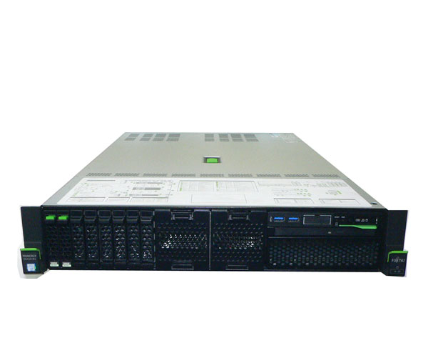 中古 富士通 PRIMERGY RX2520 M4 (PYR2524R2N) Xeon Silver 4110 2.1GHz(8C) メモリ 16GB HDDなし DVD-ROM (D3307) AC*2
