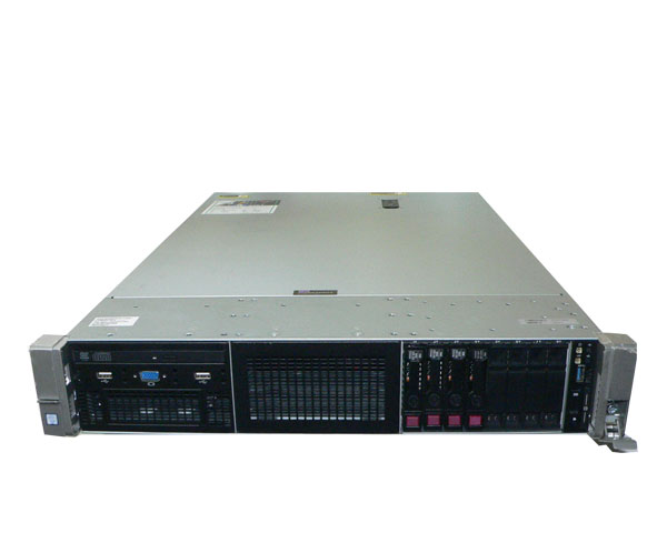 中古 HP ProLiant DL380 Gen9 P9V57A Xeon E5-2623 V4 2.6GHz(4C) メモリ 8GB HDD 600GB×2(SAS 2.5インチ) DVD-ROM AC 2 SmartArray P440ar