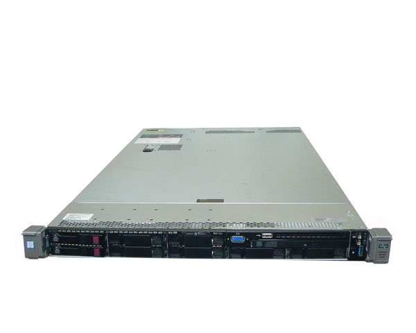 中古 HP ProLiant DL360 Gen9 Q0B88A Xeon E5-2623 V4 2.6GHz(4C) メモリ 8GB HDD 600GB×2 (SAS) DVD-ROM Smartアレイ P440ar AC*2
