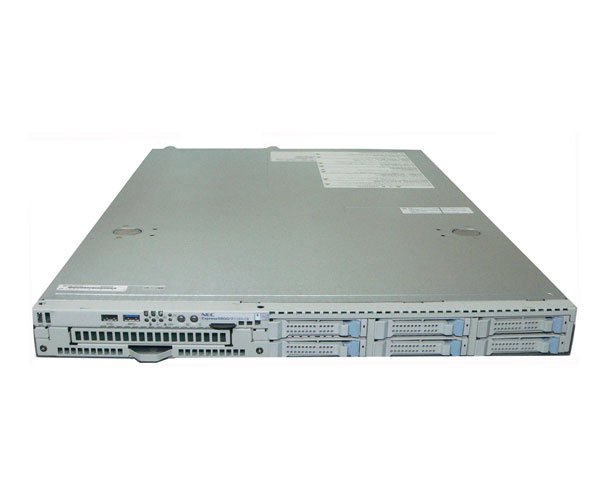 中古 NEC Express5800/R110f-1E (N8100-2019Y) Xeon E3-1220 V3 3.1GHz メモリ 16GB HDD 1TB×3(SATA 2.5インチ)