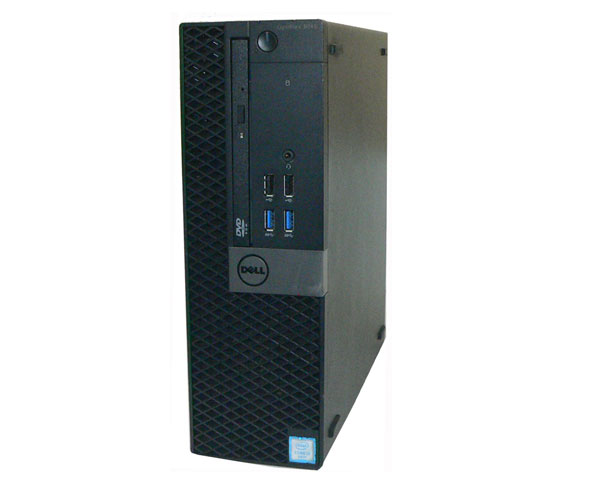 Windows10 Pro 64bit DELL OPTIPLEX 3046 SFF Core i3-6100 3.7GHz メモリ 4GB HDD 500GB(SATA) DVD-ROM
