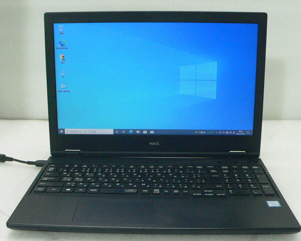 ジャンク パソコン 中古 Windows10 Pro 64bit NEC VERSAPRO VJT16L-5 (PC-VJT16LZG5) Core i5-8265U 1.6GHz メモリ 8GB HDD 500GB (SATA) DVD-ROM 15.6インチ(1366×768) ファン異音あり AC欠品 ノートパソコン