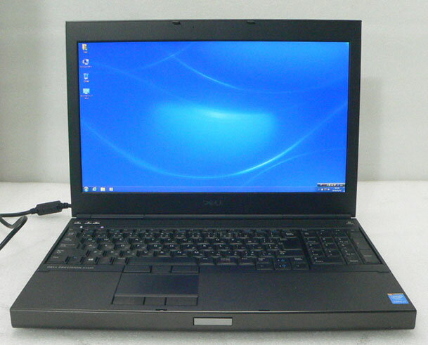 Windows7 Pro 64bit DELL PRECISION M4800 Core i7-4710MQ 2.5GHz メモリ 8GB HDD 500GB(SATA) DVDマルチ 15.6インチ フルHD(1920x1080) NVIDIA Quadro K1100M 外観難あり AC欠品