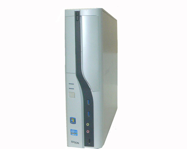 パソコン 中古 Windows7 Pro 64bit EPSON Endeavor MR4300E Core i5-3470 3.2GHz メモリ 4GB HDD 500GB(SATA) BD-R デスクトップ