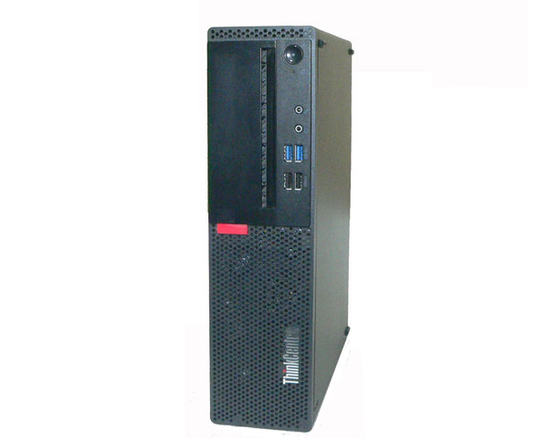 パソコン 中古 Windows11 Pro 64bit Lenovo ThinkCentre M75s-1 (11A9-S01500) AMD Ryzen 5 Pro 2400G 3.6GHz メモリ 8GB 256GB(NVMe SSD) デスクトップ 天板に傷・塗装剥げあり