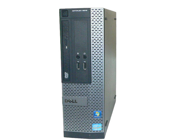 Windows7 Pro 32bit DELL OPTIPLEX 3010 SFF Core i3-3220 3.3GHz メモリ 4GB HDD 250GB(SATA) DVD-ROM