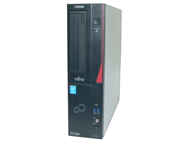 Windows8.1 Pro 64bit 富士通 ESPRIMO D583/J (FMVD10009) Core i5-4590 3.3GHz メモリ 4GB HDD 320GB(SATA) DVD-ROM 外観難あり
