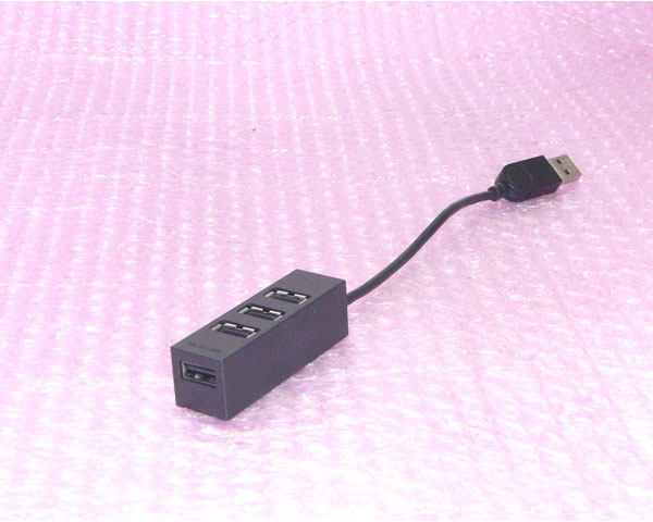 エレコム ELECOM USB HUB 2.0 U2H-TZ426B 4ポートUSBハブ