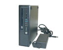 パソコン 中古 Windows8.1 Pro 64bit HP EliteDesk 800 G1 USDT (C8N28AV) Core i3-4160 3.6GHz メモリ 4GB HDD 320GB(SATA) DVDマルチ デスクトップ ウルトラスリムモデル 本体のみ