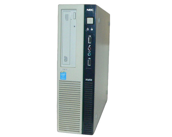 パソコン 中古 Windows8.1 Pro 64bit NEC Mate MJ33ML-K (PC-MJ33MLZDK) Core i5-4590 3.3GHz メモリ 4GB HDD 500GB(SATA) DVD-ROM 前カバー黄ばみ デスクトップ