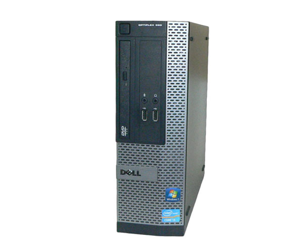 Windows7 Pro 32bit DELL OPTIPLEX 390 SFF Core i3-2120 3.3GHz メモリ 4GB HDD 250GB(SATA) DVD-ROM 本体のみ