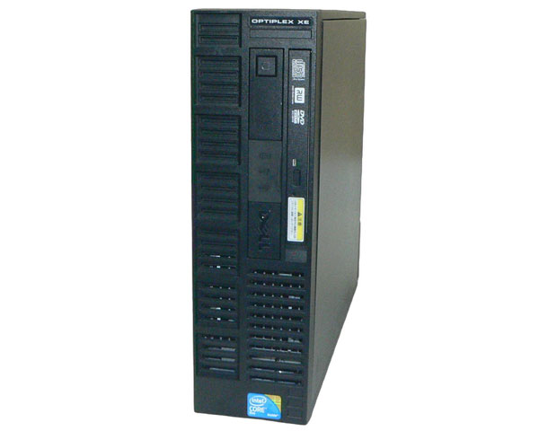 パソコン 中古 Windows7 Pro 32bit DELL OPTIPLEX XE Core2Duo E7400 2.8GHz メモリ 2GB HDD 160GB×2(SATA 2.5インチ) DVDマルチ デスクトップ