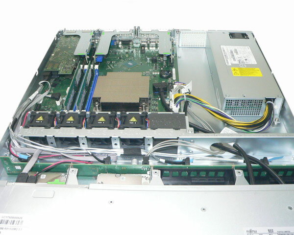 富士通 PRIMERGY RX1330 M3 (PYR1333R3S) Xeon E3-1230 V6 3.5GHz メモリ 8GB HDD 300GB×2(SAS) DVD-ROM