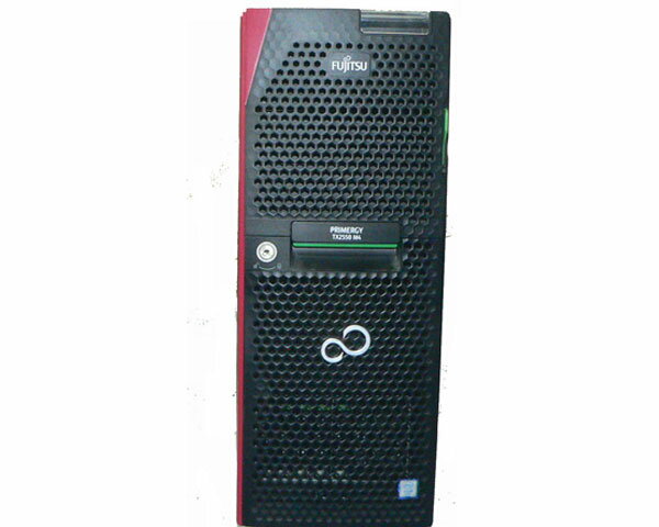富士通 PRIMERGY TX2550 M4 (PYT2554T2N) Xeon Silver 4110 2.1GHz(8C) メモリ 32GB HDD 300GB×5 (SAS ..