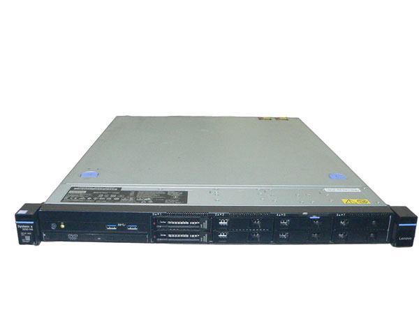 Lenovo System X3250 M6 3633-AC1 Xeon E3-1220 V6 3.0GHz メモリ 8GB HDD 300GB×2(SAS 2.5インチ 8Bay) DVD-ROM