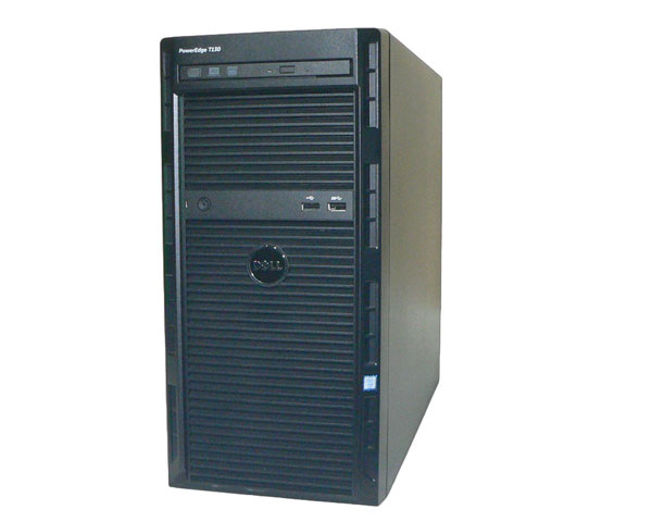DELL PowerEdge T130 Xeon E3-1220 V5 3.0GHz メモリ 8GB HDD 2TB×2 (SAS 3.5インチ) DVDマルチ PERC H330