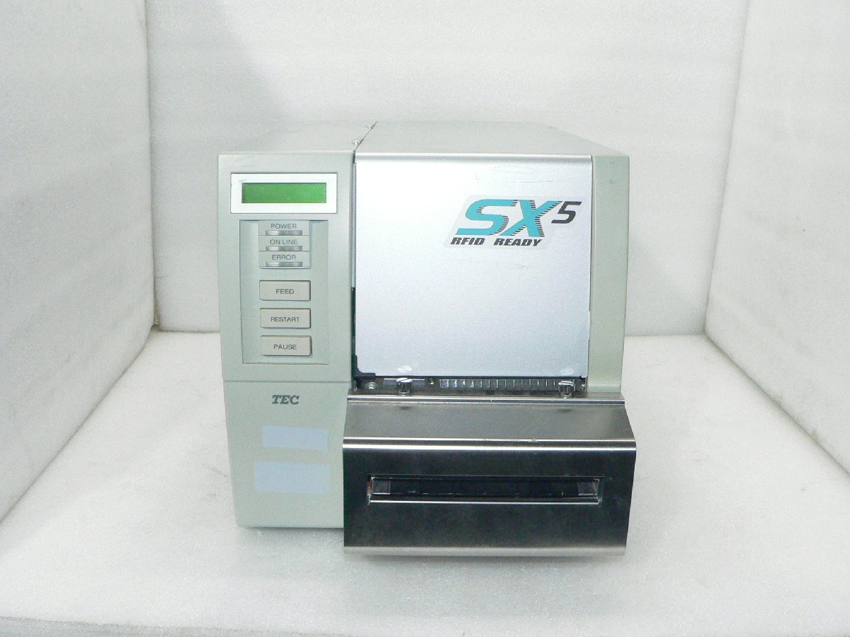 TEC バーコードプリンター B-SX5T-TS15-R パラレル RS232C 走行距離 1.2km