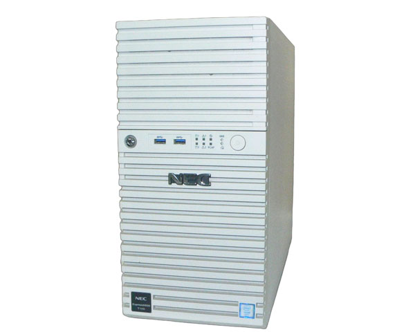 NEC Express5800/T110i (N8100-2507Y) Xeon E3-1220 V6 3.0GHz メモリ 16GB HDD 300GB×3(SAS 2.5インチ) DVD-ROM AC*2