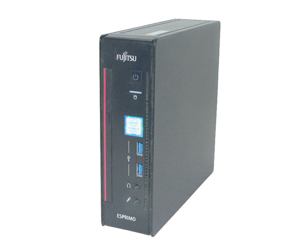パソコン 中古 Windows11 Pro 64bit 富士通 ESPRIMO Q558/B (FMVB13001) 第9世代 Core i3-9100T 3.1GHz メモリ 8GB SSD 256GB DVD-ROM デスクトップ 中古パソコン 小型PC 本体のみ