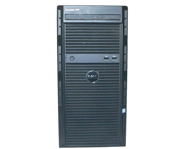 DELL PowerEdge T130 Xeon E3-1220 V6 3.0GHz メモリ 8GB HDD 3TB×2 (SAS 3.5インチ) DVD-ROM PERC H330