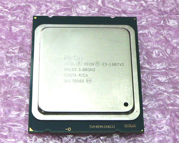 中古CPU Intel Xeon E5-1607 V2 3.00GHz SR1B3 4コア 動作品 送料無料