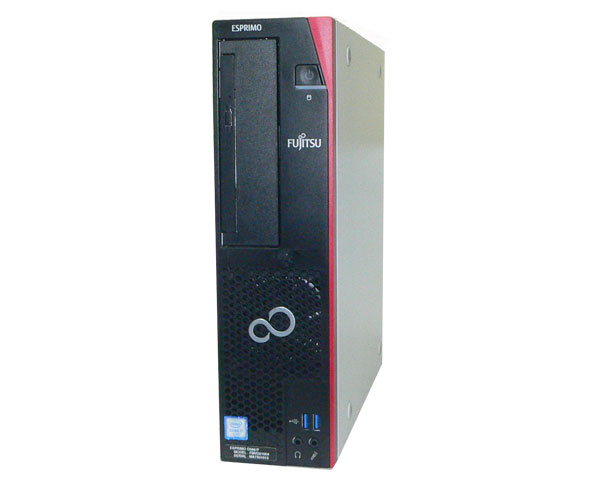Windows10 Pro 64bit 富士通 ESPRIMO D586/P（FMVD21004）第6世代 Core i7-6700 3.4GHz メモリ 8GB HDD 500GB×2 (SATA 2.5インチ) DVDマルチ 中古パソコン デスクトップ 本体のみ