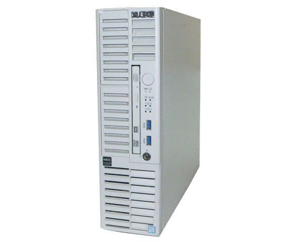 中古 NEC Express5800/T110i-S (N8100-2515Y) 水冷モデル Xeon E3-1260L V5 2.9GHz(4C) メモリ 8GB HDD 300GB×3(SAS 2.5インチ) DVDマルチ