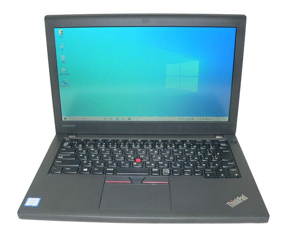 Windows10 Professional 64bit Lenovo Thinkpad X270 20K5-S39400 Core i5-6200U 2.3GHz メモリ 4GB HDD 500GB(SATA) 光学ドライブなし 無線LAN 軽量 モバイル 12.5インチ(1366×768) B5サイズ 中古ノートPC