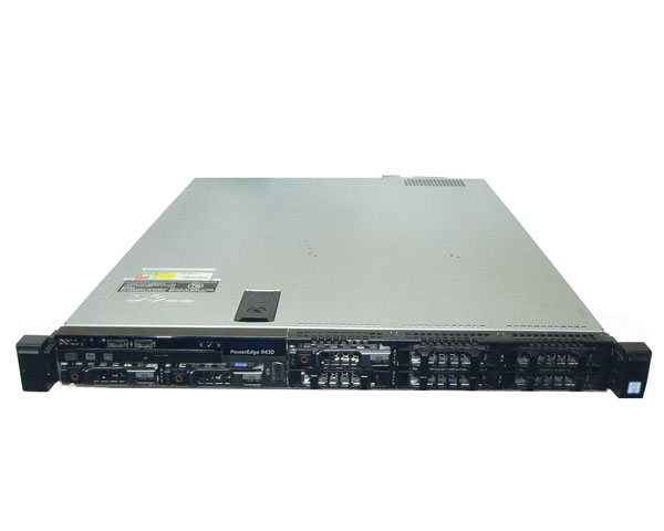 中古 DELL PowerEdge R430 Xeon E5-2690 V3 2.6GHz(12C) メモリ 32GB HDD 1.2TB×3(SAS 2.5インチ) DVDマルチ AC*2